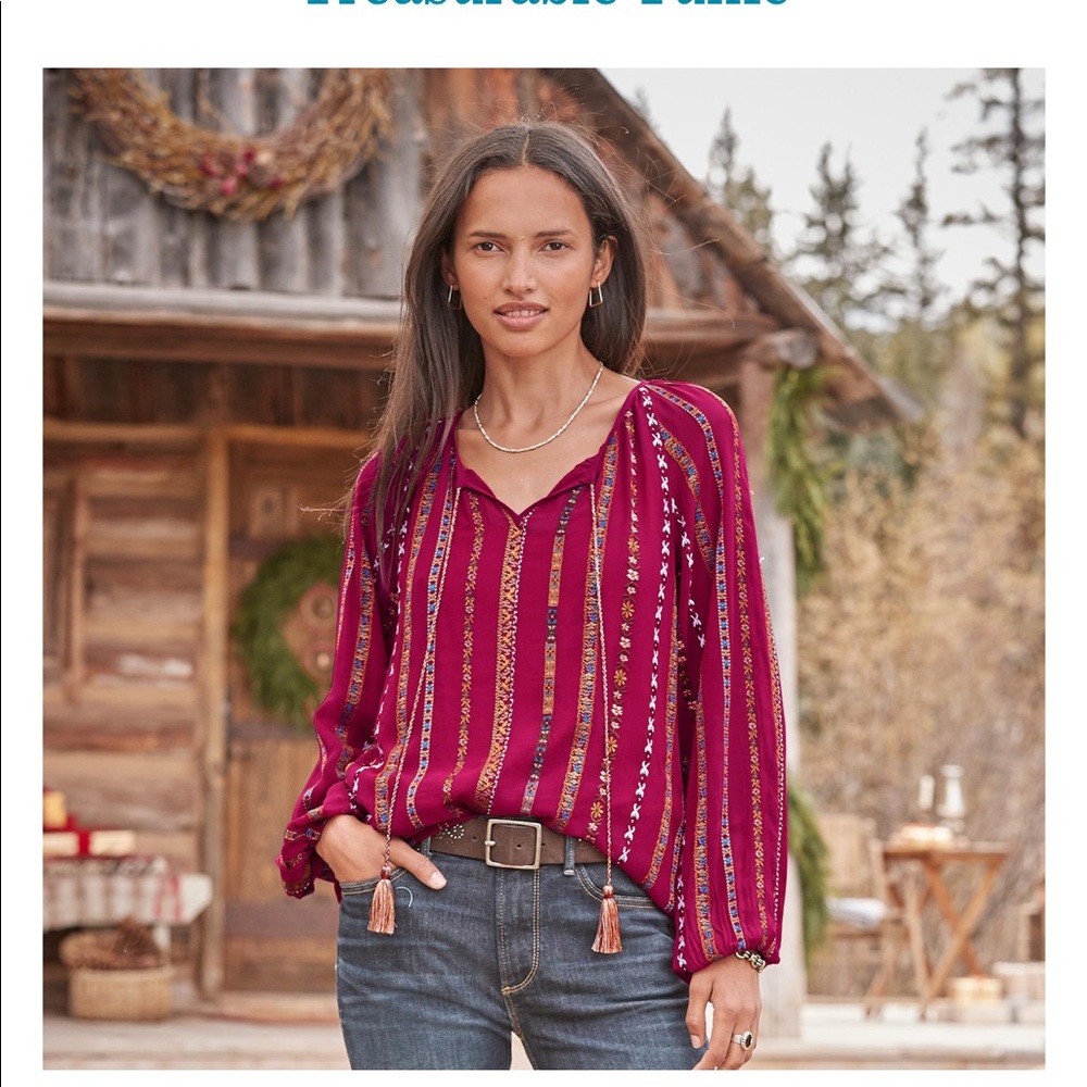 Sundance Treasurable Tunic Size M